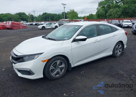 2019 Honda Civic Lx из США, поврежденный, VIN 2HGFC2F64KH526060